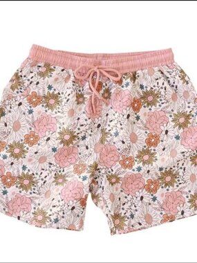 Caden Lane Men's Large Boho Print Swim Trunks